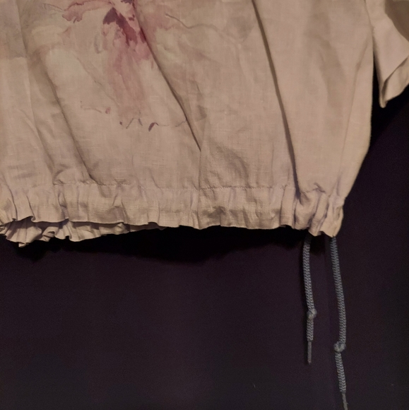 Women's Pure Jill linen top - Picture 2 of 5